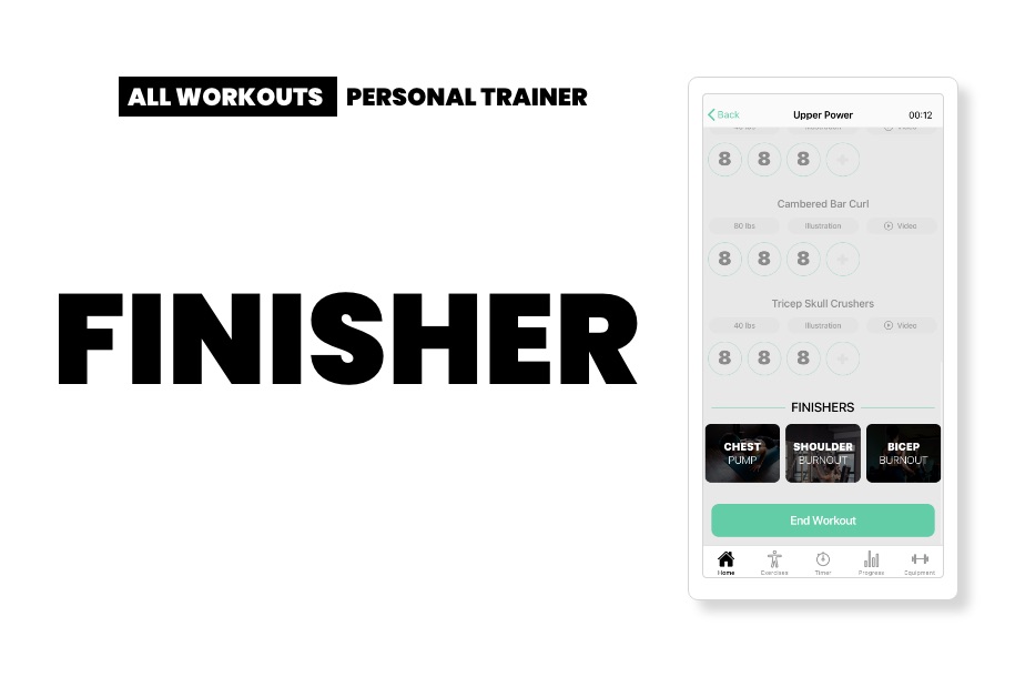 Workout Finishers App