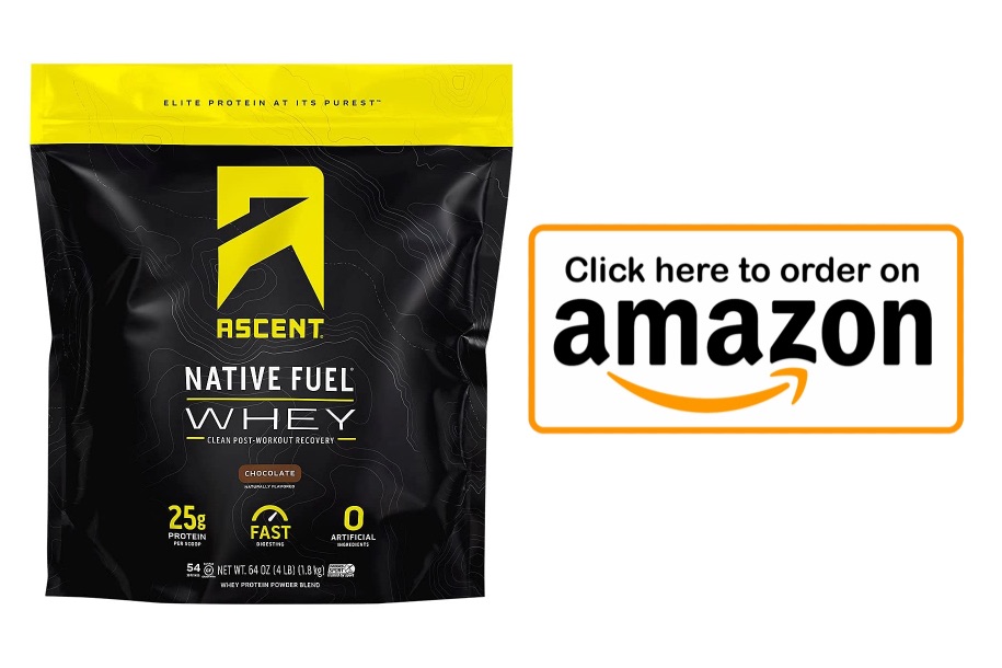 Ascent Native best sugar free protein powder