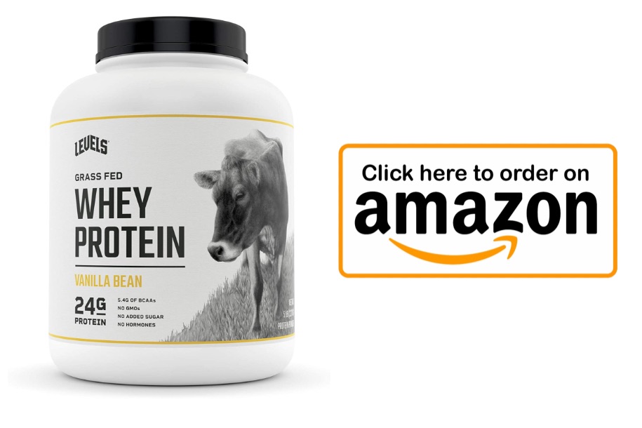 Levels Whey Protein best naturally sweetened protein powder