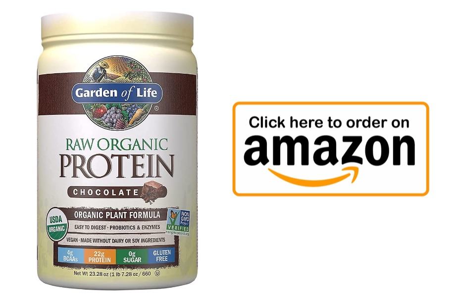 Garden of Life Organic Plant Based Protein Powders for Muscle Gain