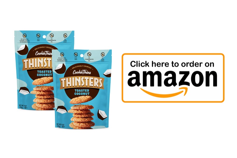 Thinsters Toasted Coconut Cookies for Losing Weight